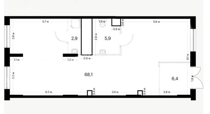 Продажа помещения свободного назначения 82 м², Варшавское шоссе - фото 3