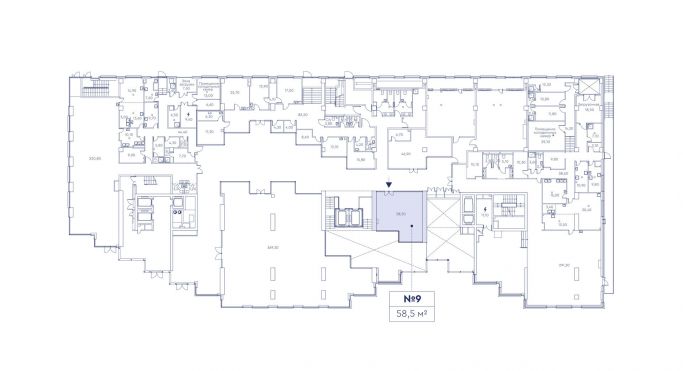 Аренда помещения свободного назначения 58.5 м², проспект Академика Сахарова - фото 3