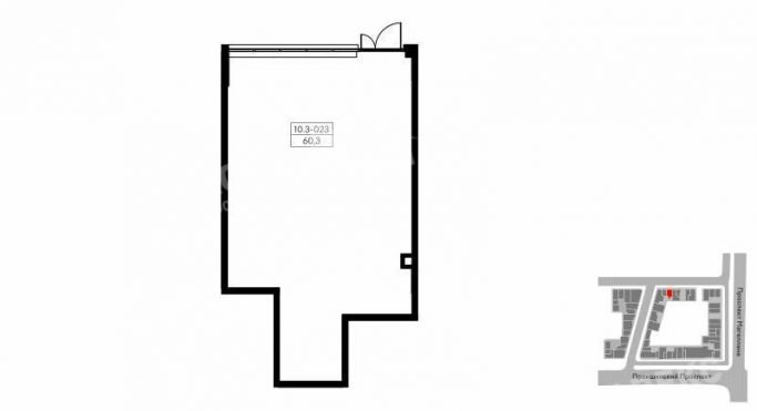 Продажа помещения свободного назначения 61 м², Прокшинский проспект - фото 2