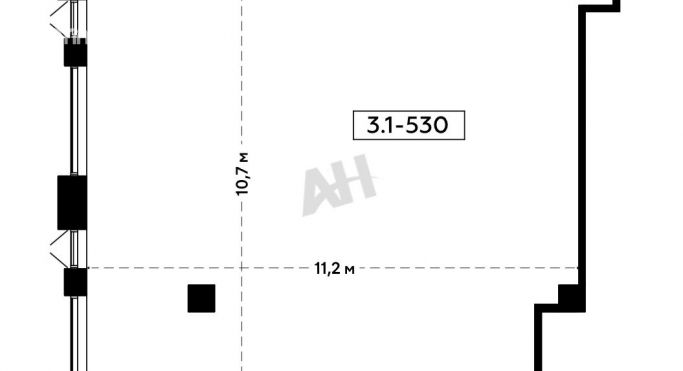 Продажа помещения свободного назначения 117 м², Новомихайловское шоссе - фото 1