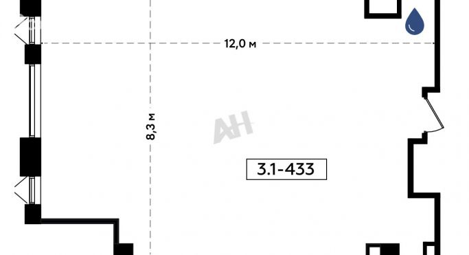 Продажа помещения свободного назначения 96 м², Новомихайловское шоссе - фото 1