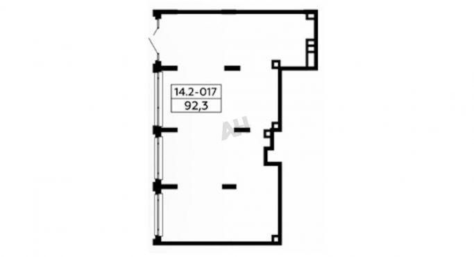 Аренда помещения свободного назначения 93 м², улица Эдварда Грига - фото 2