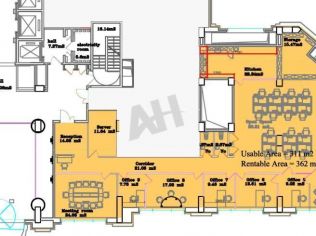 Аренда офиса 362 м²