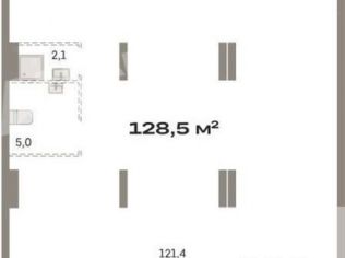 Продажа помещения свободного назначения 129 м²