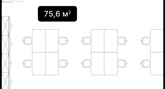 Продажа офиса 75.6 м², улица Алексея Свиридова - фото 3