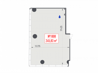 Продажа офиса 245.8 м²