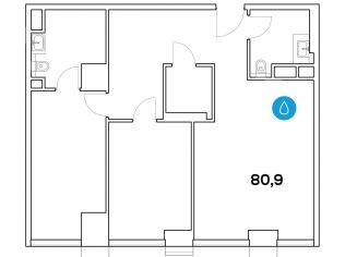 Продажа офиса 80.9 м²
