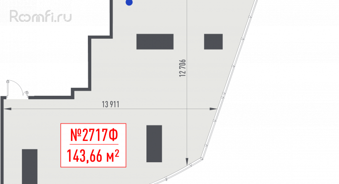 Продажа офиса 143.7 м², 1-й Красногвардейский проезд - фото 1