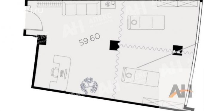 Продажа помещения свободного назначения 60 м², улица Маршала Прошлякова - фото 1