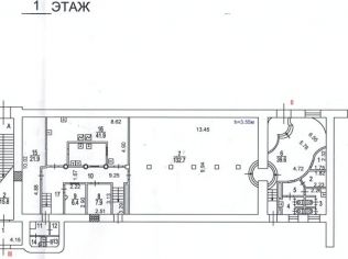 Аренда помещения свободного назначения 335 м²