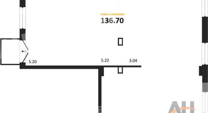 Продажа помещения свободного назначения 137 м², МКАД, 25-й километр, внутренняя сторона - фото 1