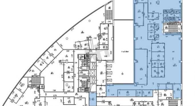 Аренда офиса 1043 м², 2-й Сыромятнический переулок - фото 3