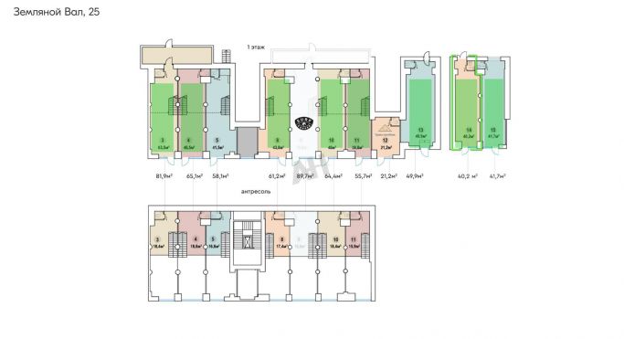 Продажа помещения свободного назначения 82 м², улица Земляной Вал - фото 2