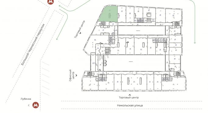 Аренда офиса 135 м², Никольская улица - фото 2
