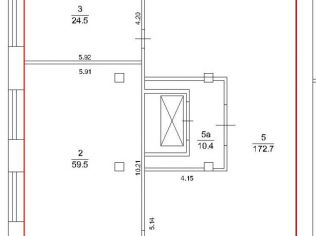 Аренда помещения свободного назначения 260 м²