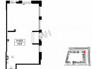 Продажа помещения свободного назначения 112 м²
