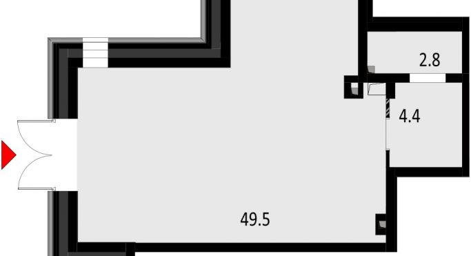 Продажа торгового помещения 56.7 м², улица Ротмистрова - фото 2