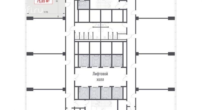 Продажа офиса 75.7 м², Рябиновая улица - фото 2