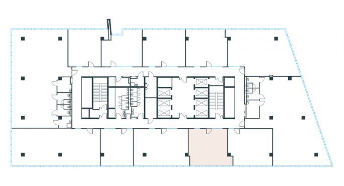 Продажа офиса 57.8 м², улица Академика Семенихина - фото 1