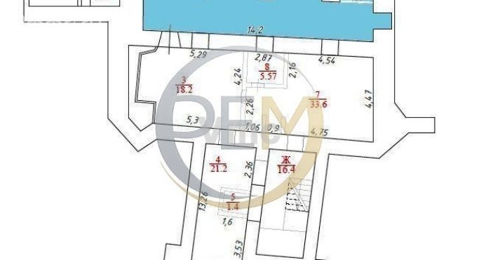 Аренда помещения свободного назначения 110 м², Столовый переулок - фото 2