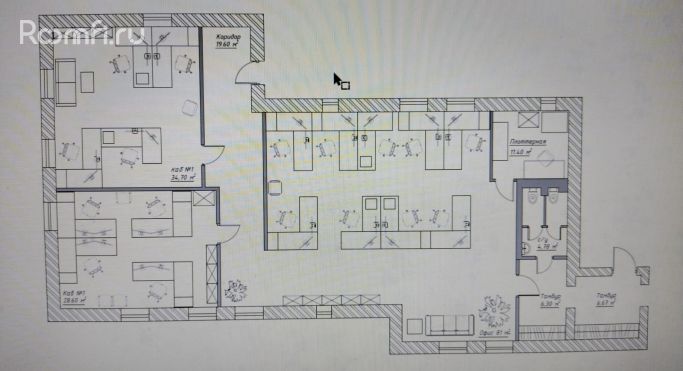 Аренда помещения свободного назначения 484.5 м², Подсосенский переулок - фото 2