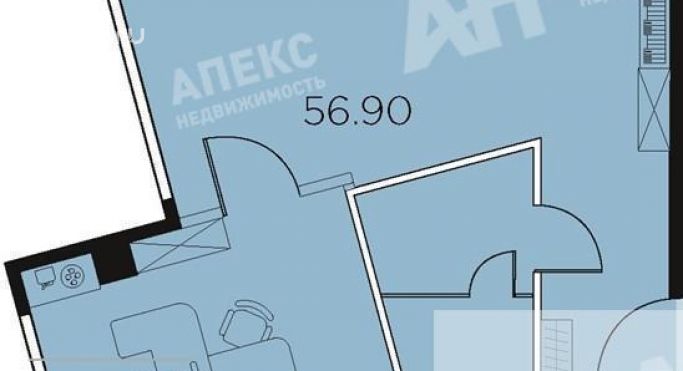 Продажа помещения свободного назначения 57 м², улица Маршала Прошлякова - фото 1