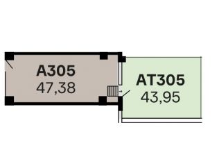 Продажа офиса 47.4 м²