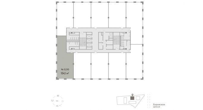 Продажа офиса 154.1 м² - фото 1