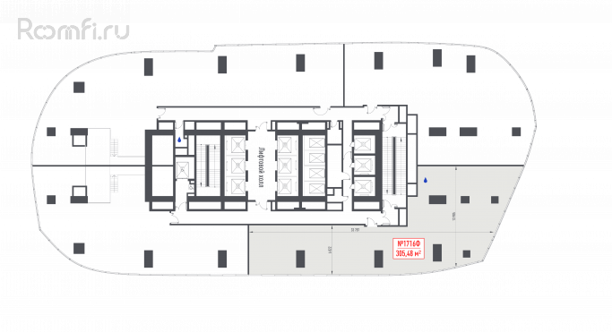 Продажа офиса 305.5 м², 1-й Красногвардейский проезд - фото 2