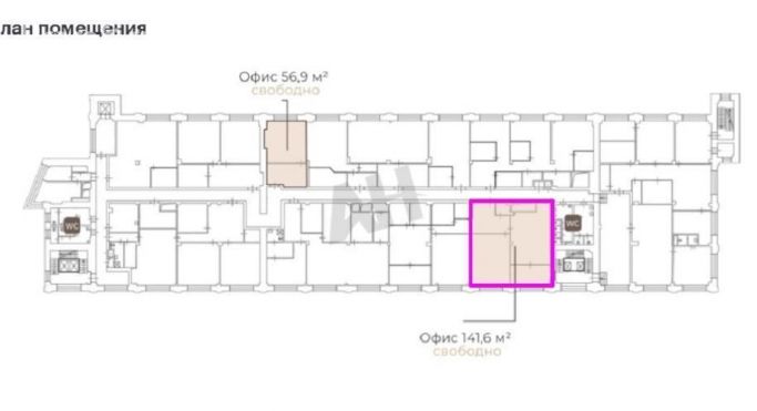 Аренда офиса 142 м², Лужнецкая набережная - фото 2