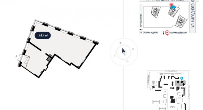 Продажа помещения свободного назначения 145.4 м², улица Народного Ополчения - фото 3