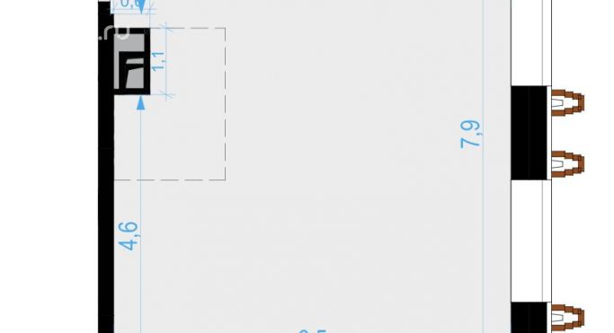 Продажа офиса 50.4 м², Выборгская улица - фото 2