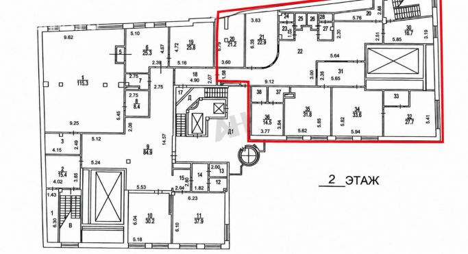 Продажа офиса 300 м², Земледельческий переулок - фото 2