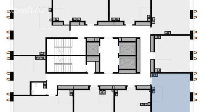 Продажа офиса 50.4 м², Выборгская улица - фото 3