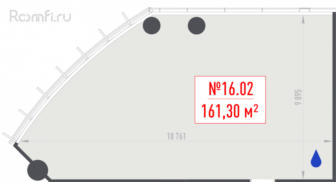 Продажа офиса 161.3 м², 1-я улица Ямского Поля - фото 1