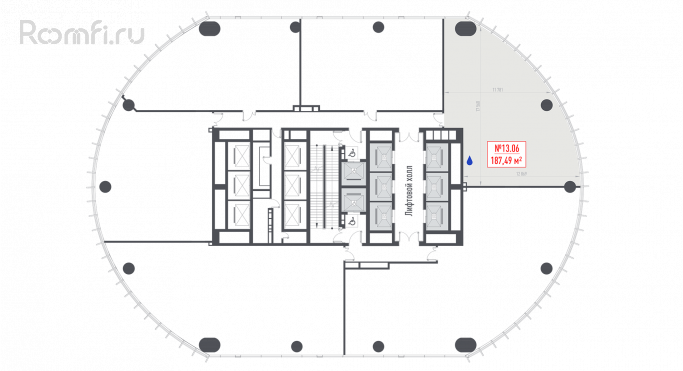 Продажа офиса 187.5 м², 1-я улица Ямского Поля - фото 2