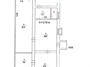 Аренда помещения свободного назначения 80 м²