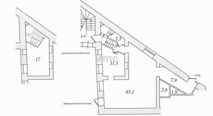 Аренда помещения свободного назначения 94 м², Октябрьская улица - фото 2