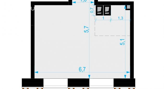 Продажа офиса 34.5 м², Выборгская улица - фото 2