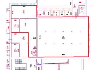 Аренда производственного помещения 550 м²