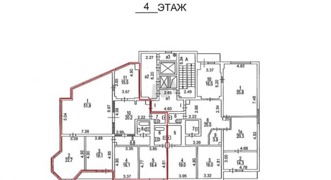 Аренда офиса 500 м², Тверская улица - фото 2