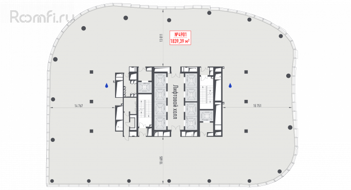 Продажа офиса 1839.4 м², Шелепихинский тупик - фото 1