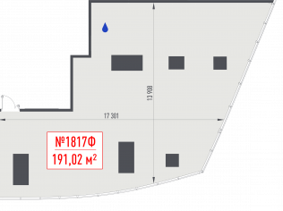 Продажа офиса 191 м²