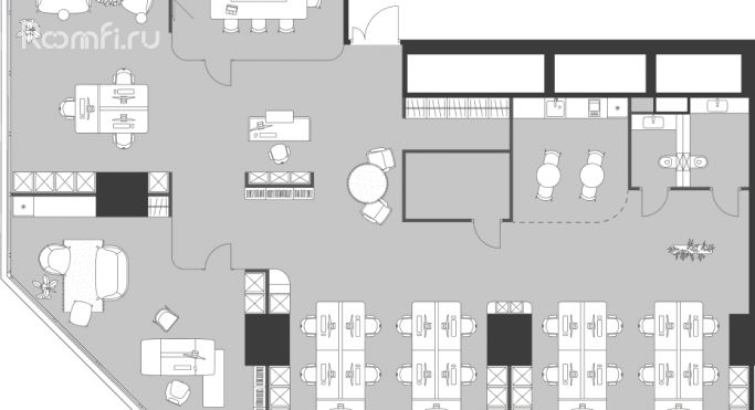 Продажа офиса 239.1 м², 3-я Хорошёвская улица - фото 1
