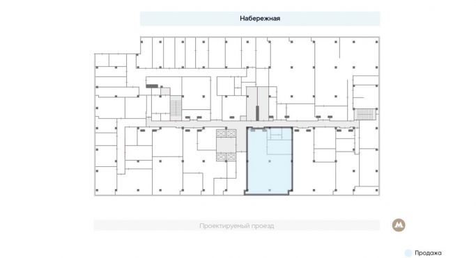 Продажа офиса 214.1 м², Проектируемый проезд № 4062 - фото 1