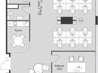 Продажа офиса 96.6 м²
