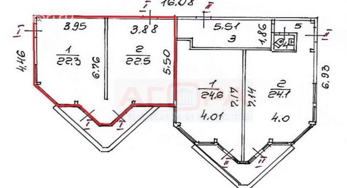 Аренда торгового помещения 44.8 м², Партизанская улица - фото 2
