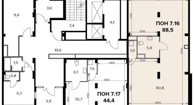 Продажа офиса 88.6 м², Ленинградское шоссе - фото 2