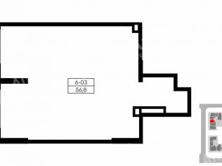 Продажа помещения свободного назначения 57 м²