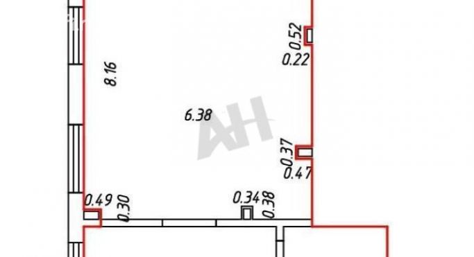 Продажа помещения свободного назначения 85 м², улица Александры Монаховой - фото 2